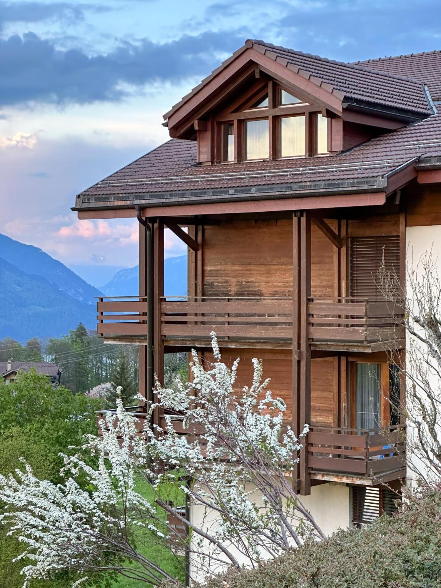 Hotel Aeschipark Aeschi Bei Spiez エクステリア 写真